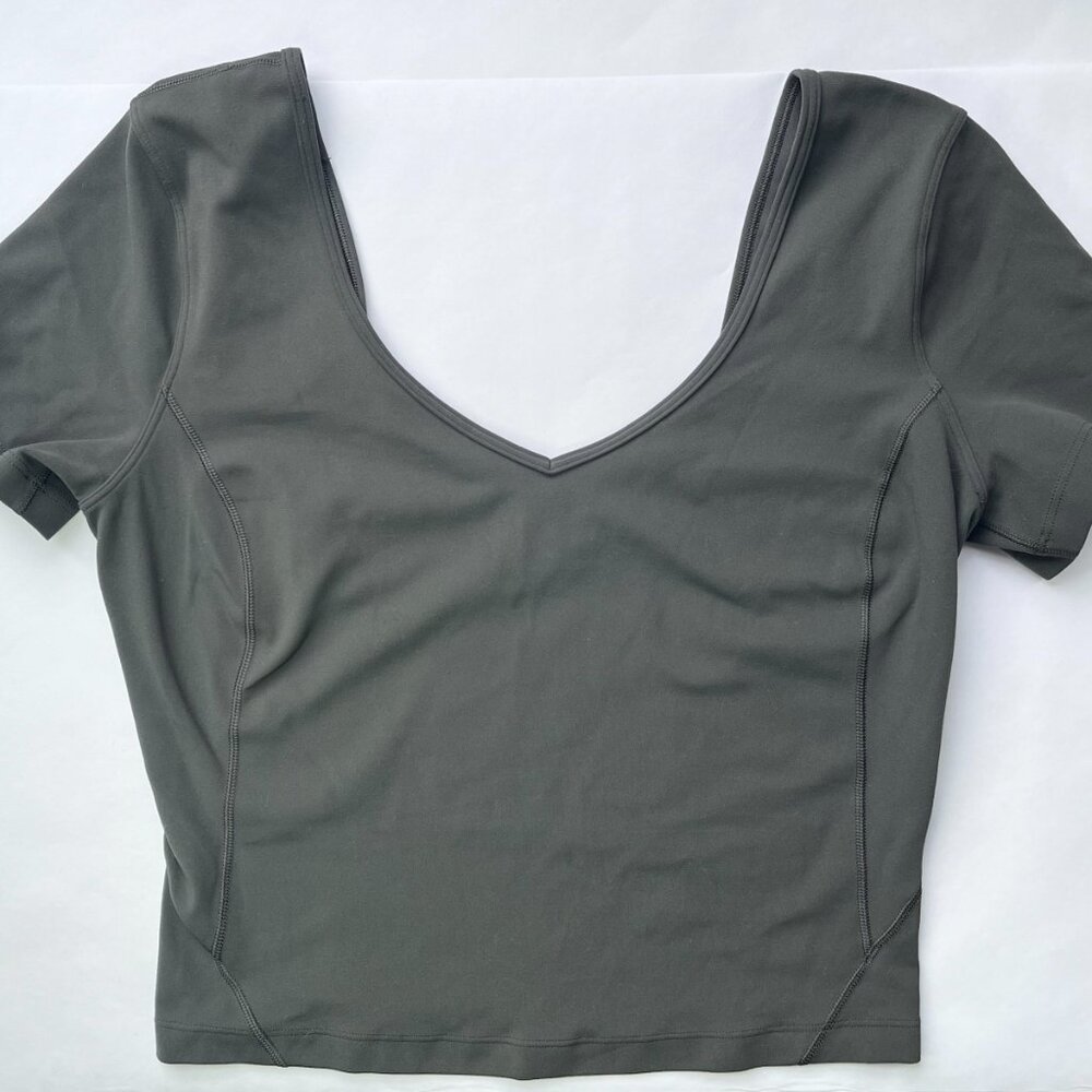 LuluLemon Align Short Sleeve Crop Top